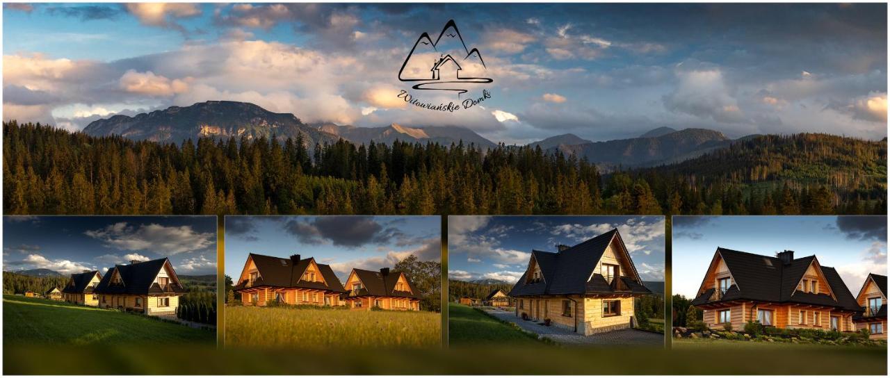 Witowianskie Domki Z Kominkiem, Jacuzzi I Sauna Dzianisz Exterior foto