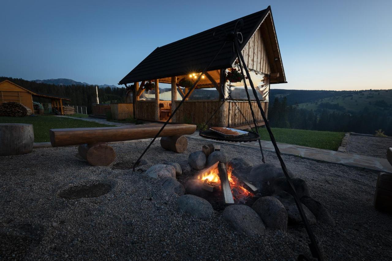 Witowianskie Domki Z Kominkiem, Jacuzzi I Sauna Dzianisz Exterior foto
