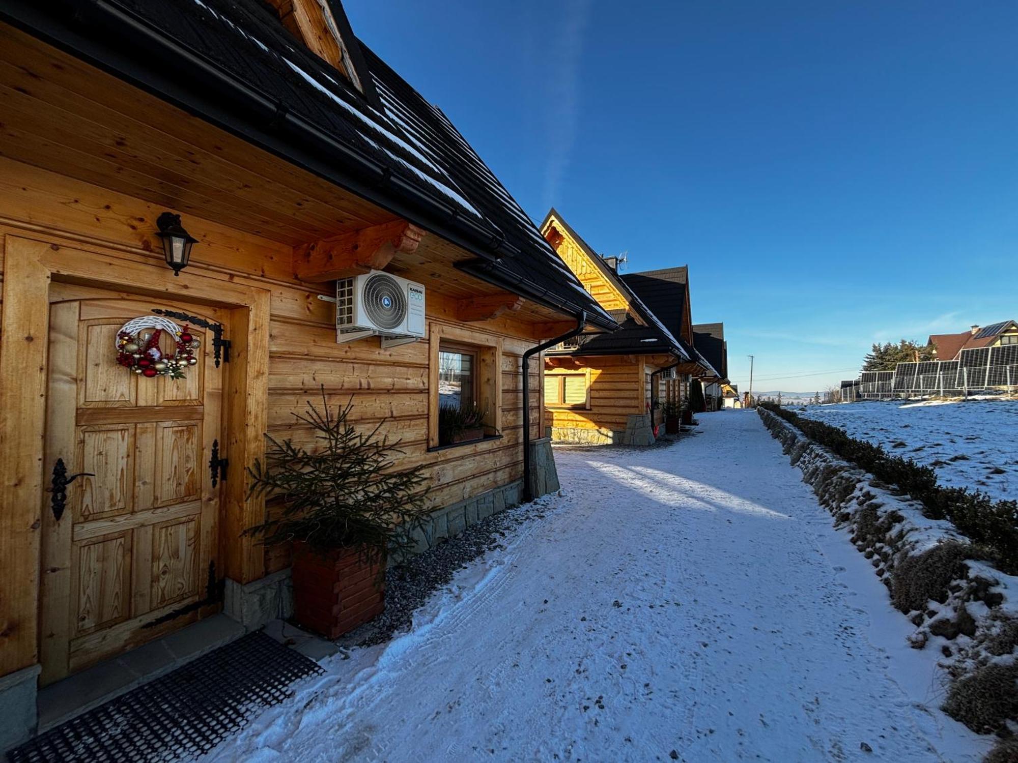 Witowianskie Domki Z Kominkiem, Jacuzzi I Sauna Dzianisz Exterior foto